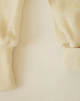 Kids Organic Merino Wool Terry Baselayer | Vanilla