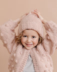 Classic Knit Pom Hat | Blush