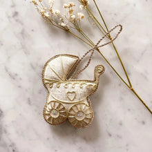 Load image into Gallery viewer, Irish Linen Pram Ornament
