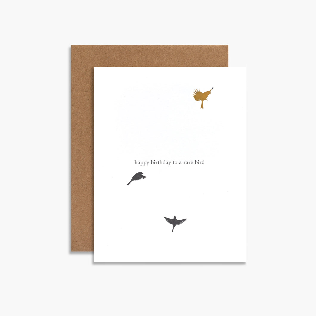 Happy Birthday to a Rare Bird | Greeting Card