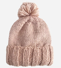 Load image into Gallery viewer, Classic Knit Pom Hat | Blush
