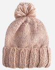 Classic Knit Pom Hat | Blush