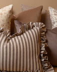 Hudson Ruffle Lumbar Pillow