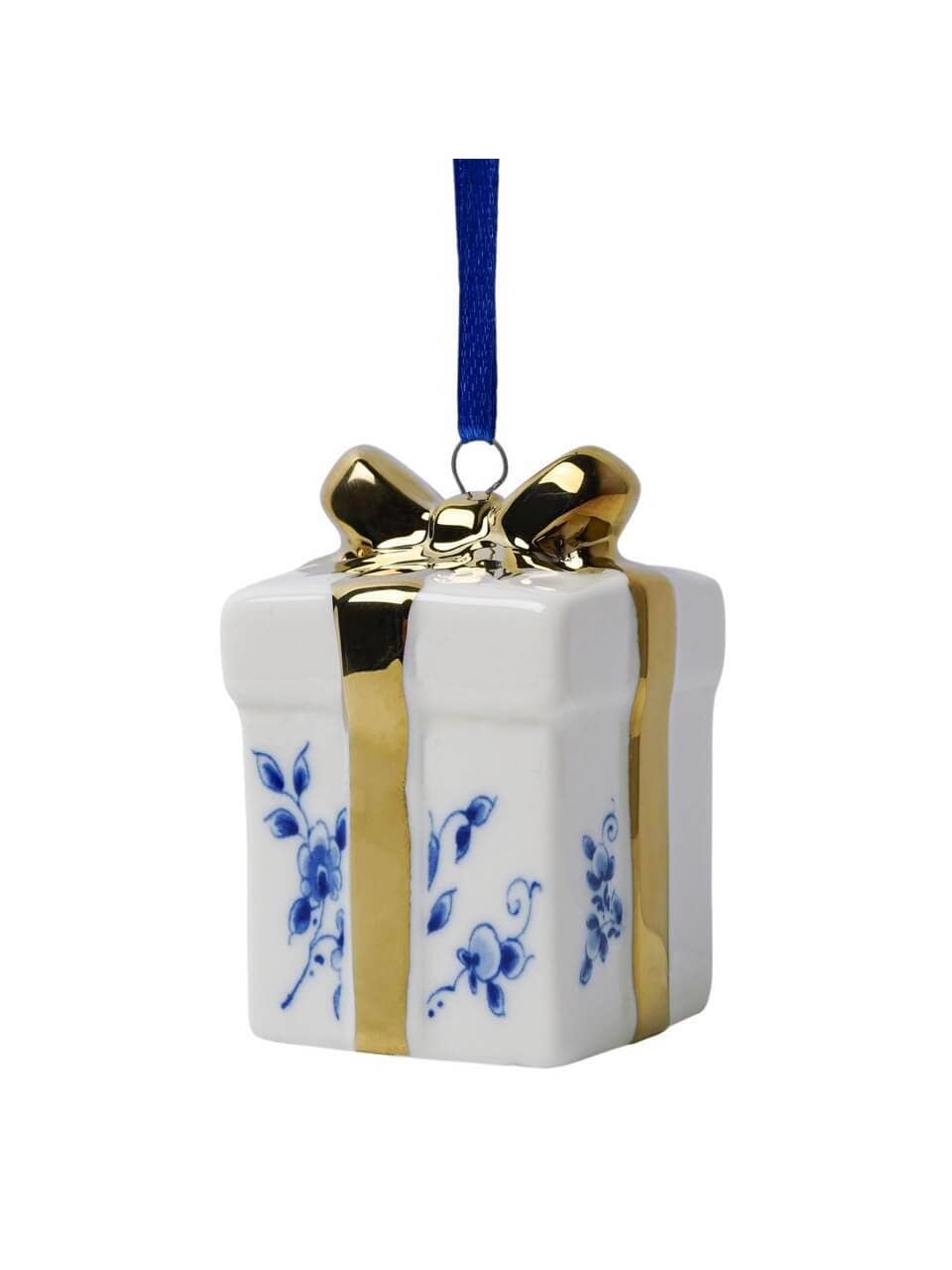 Delf Blue Ornament | Gold Gift