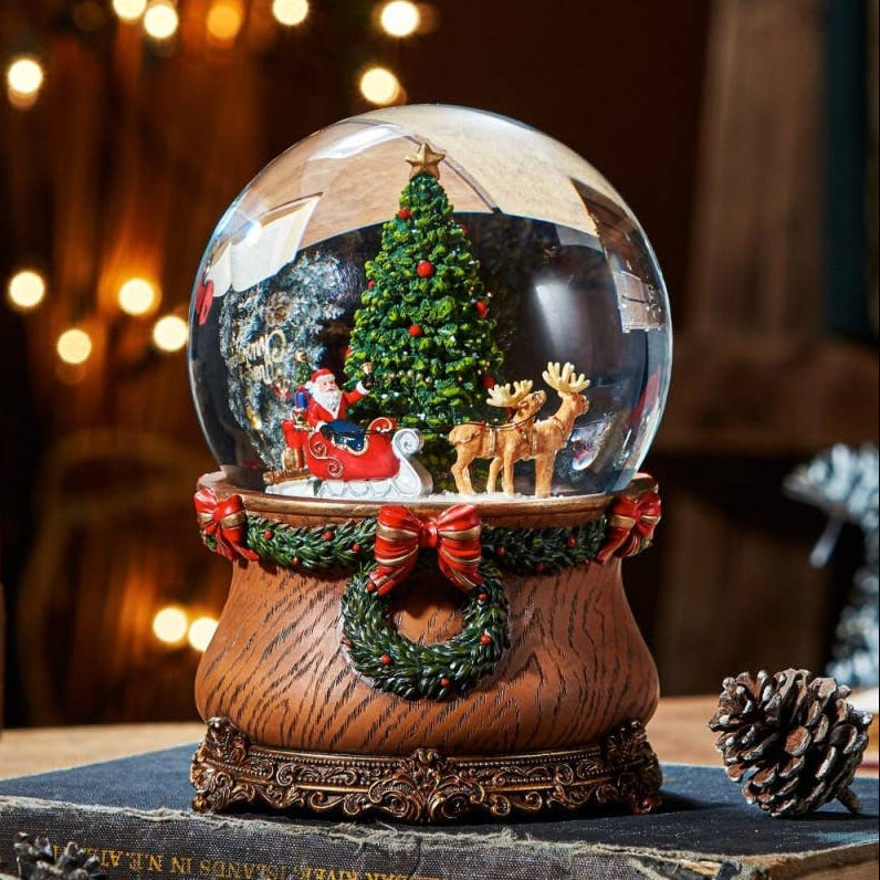 Heirloom Musical Snow Globe | Santa Jingle Bells