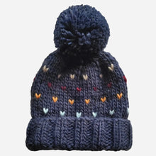 Load image into Gallery viewer, Sawyer Knit Pom Hat | Navy
