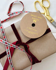 Velvet Ribbon | Garnet