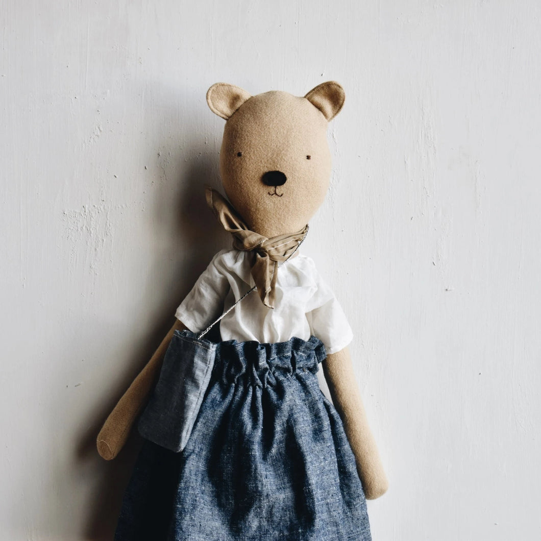 Agatha The Bear | Heirloom Dolls