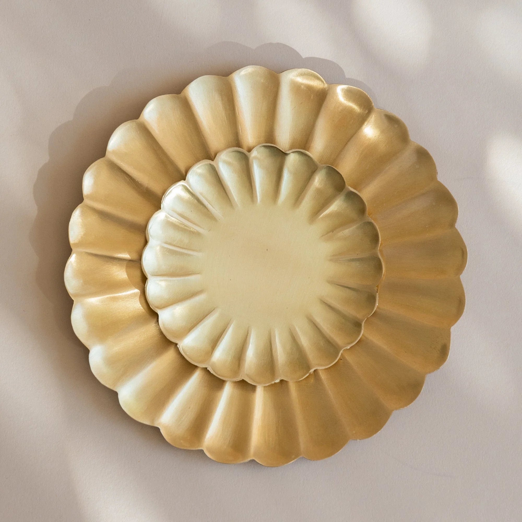 Petal Brass Dish