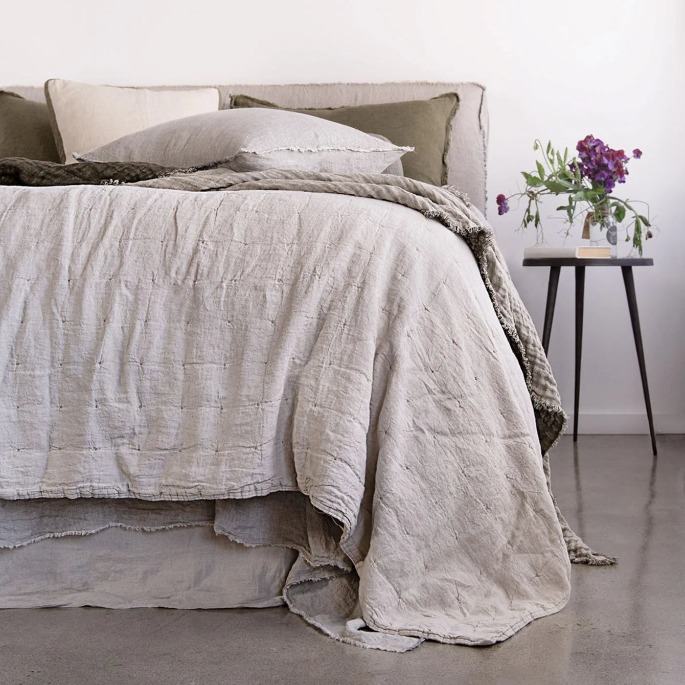 Basix Linen Coverlet