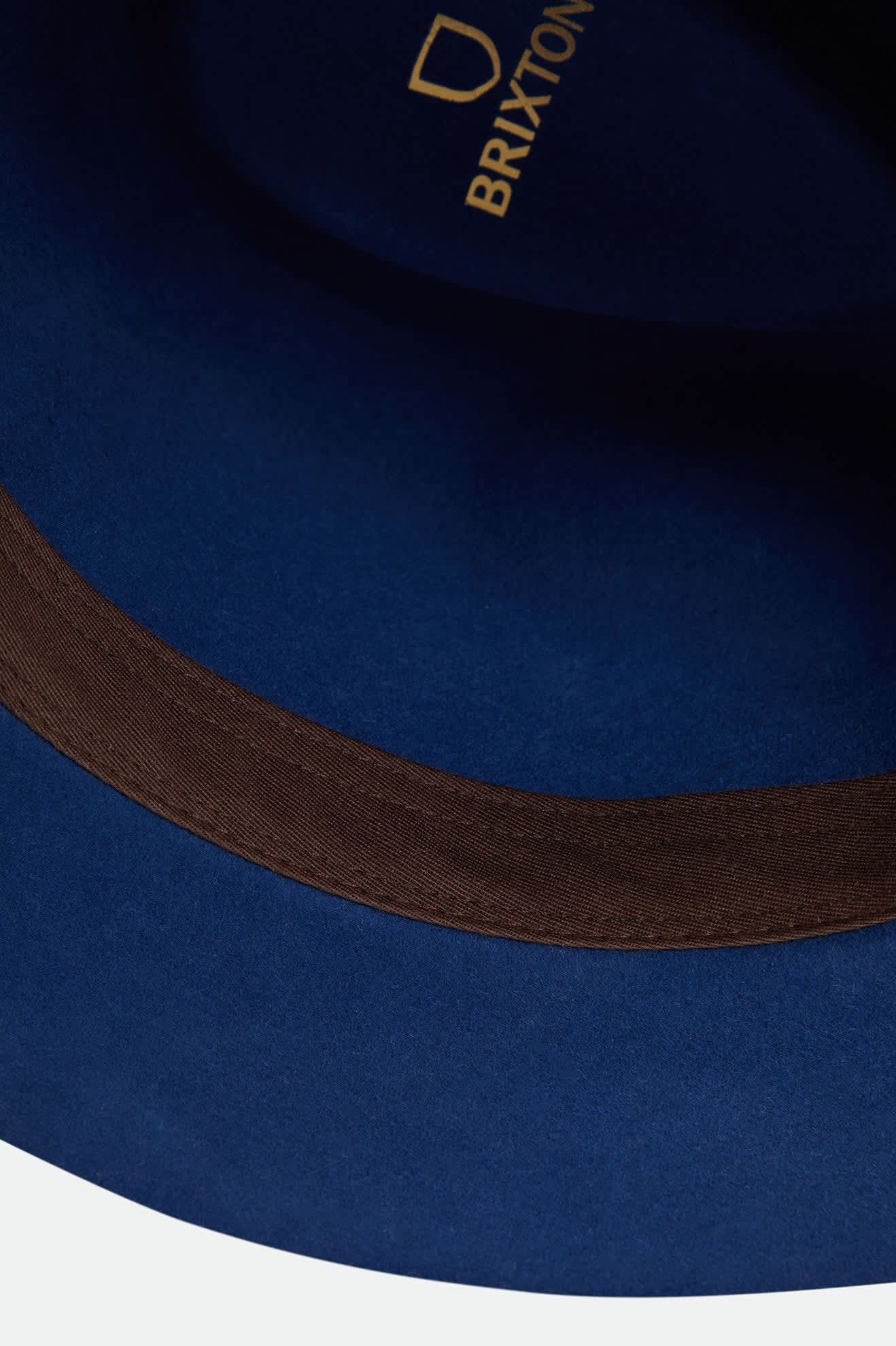 Wesley Fedora Hat | Midnight Blue