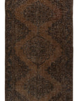 Vintage Turkish Hand-Knotted Area Rug Runner | No. 104