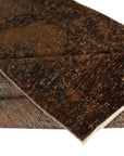 Vintage Turkish Hand-Knotted Area Rug Runner | No. 104