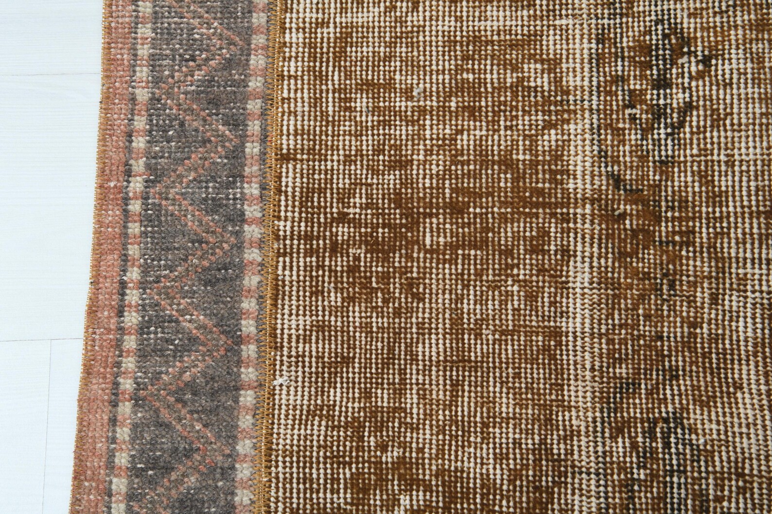 Vintage Turkish Hand-Knotted Scatter Rug | No. 30
