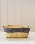 Oval Basket | Natural + Cromo