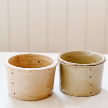 Load image into Gallery viewer, Assorted Vintage French Faisselles Pots
