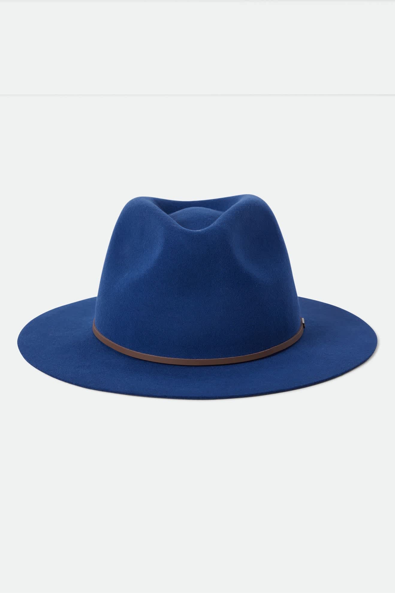 Wesley Fedora Hat | Midnight Blue