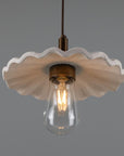 Keeva Organic Ceramic Pendant Light