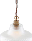 Lonan Prismatic Railway Glass Pendant Light