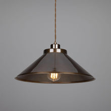 Load image into Gallery viewer, Regan Vintage Brass Pendant Light
