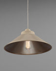 Regan Colored Brass Pendant Light