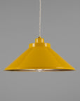 Regan Colored Brass Pendant Light