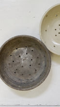 Load and play video in Gallery viewer, Assorted Vintage French Faisselles Bowls
