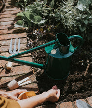 Load image into Gallery viewer, The Warley Fall | Green 1 Gal Steel Watering Can
