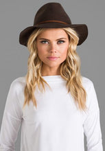 Load image into Gallery viewer, Wesley Fedora Hat | Brown
