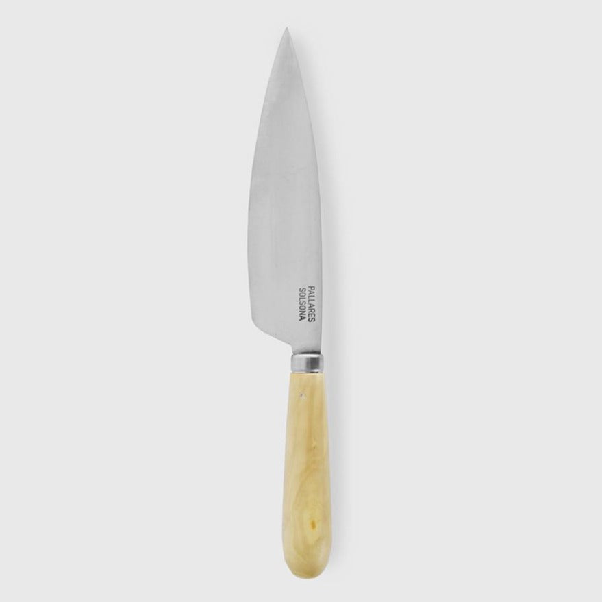 Pallarès Solsona Kitchen Knives | Carbon Steel with Boxwood Handle