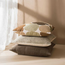 Load image into Gallery viewer, Freida Silk Blend Pillow | Matcha + Natural
