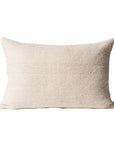 Freida Silk Blend Lumbar Pillow | Natural