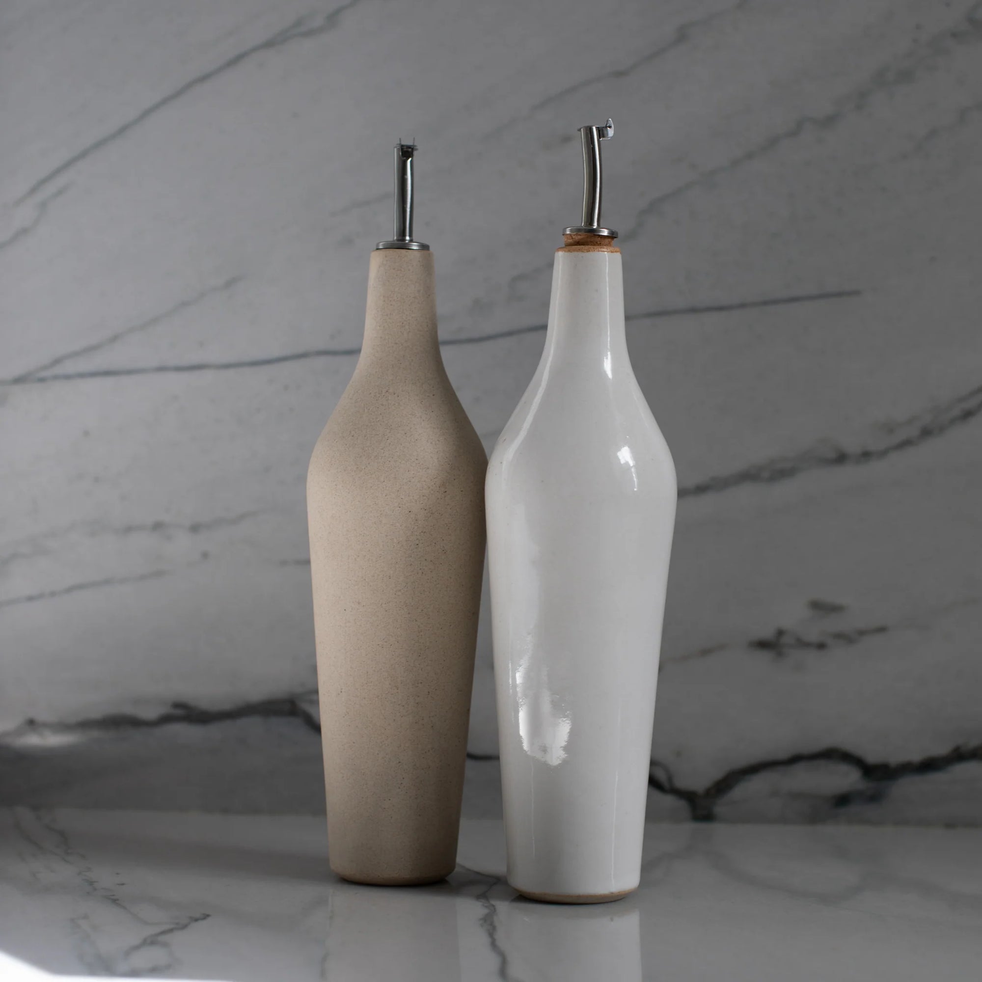 Minimal Oil Cruet | Stoneware