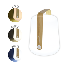 Load image into Gallery viewer, Balad Bamboo 10&quot;H Outdoor Lamp | Fermob
