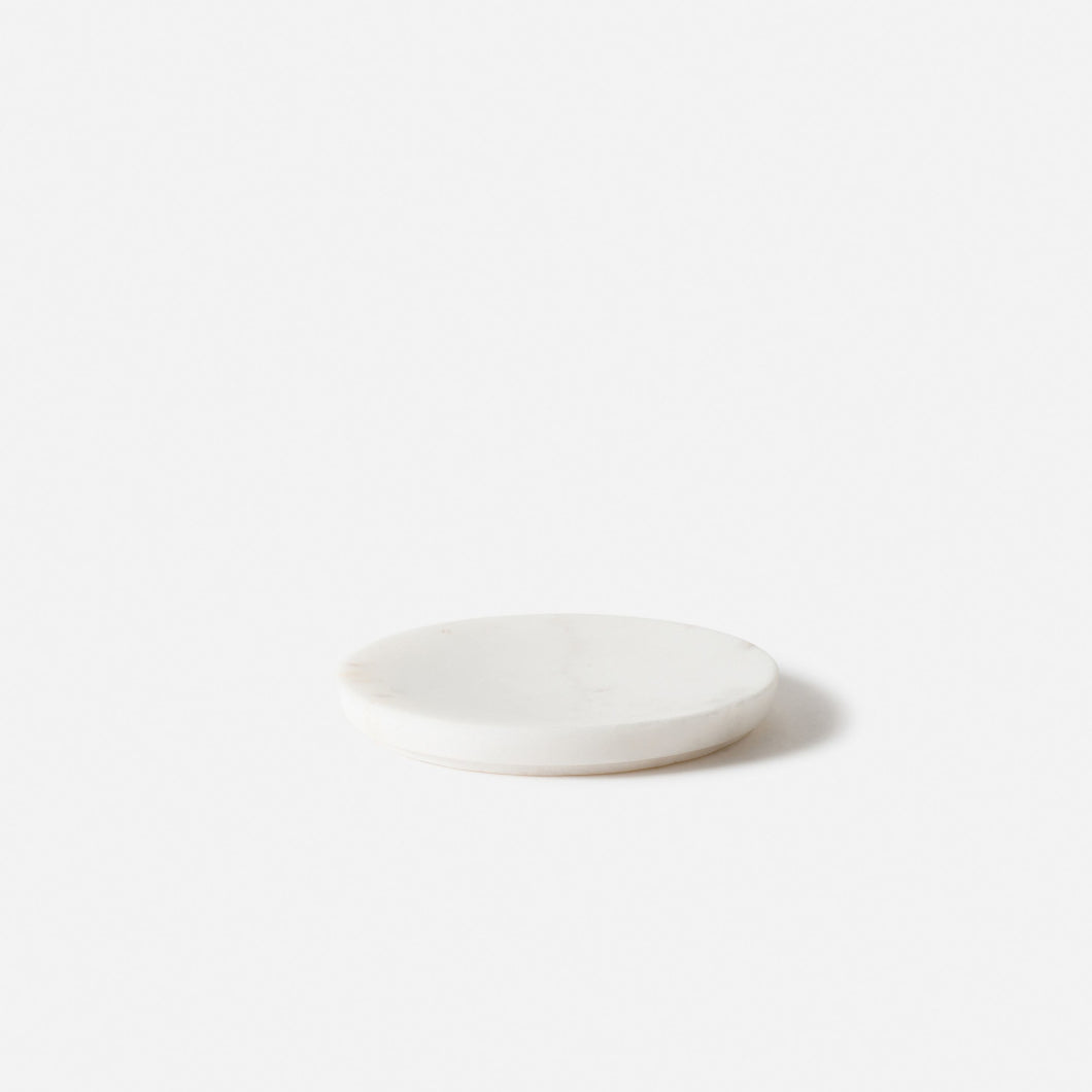 Ora Marble Soap Dish | Round