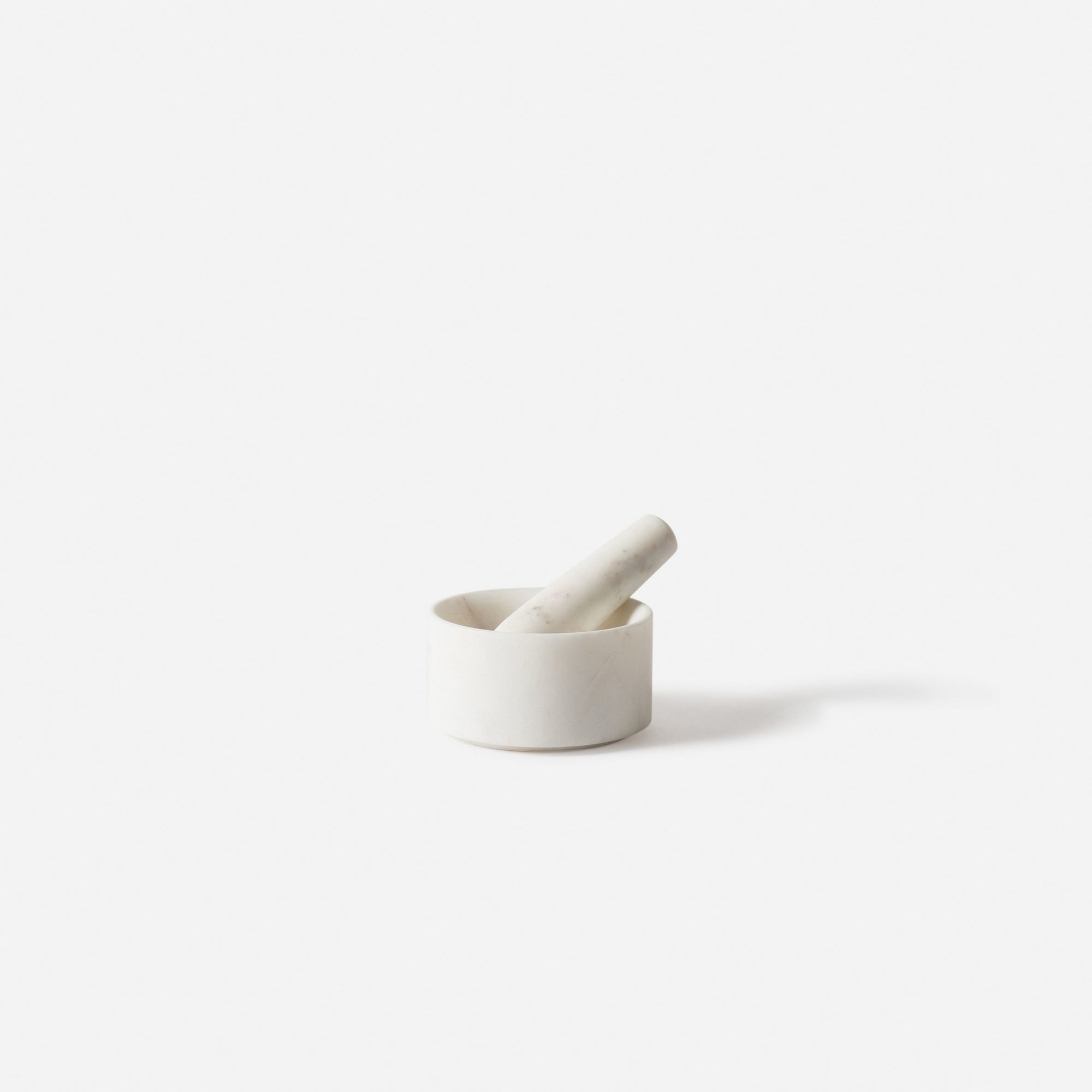 Ora Marble Mortar &amp; Pestle