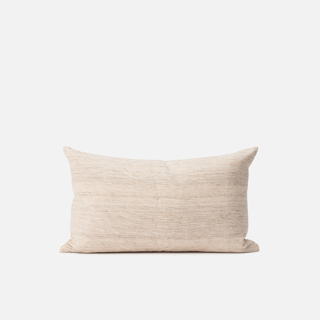 Dune Silk Blend Pillow | Bone