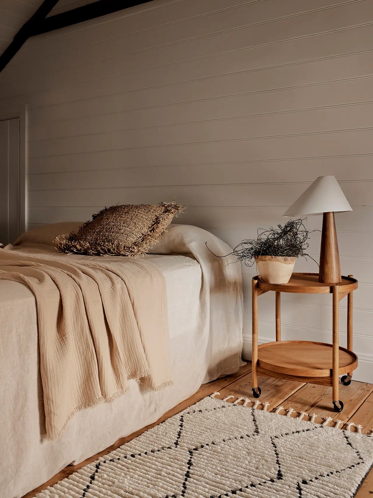 Nala Nook Rug | Natural + Slate