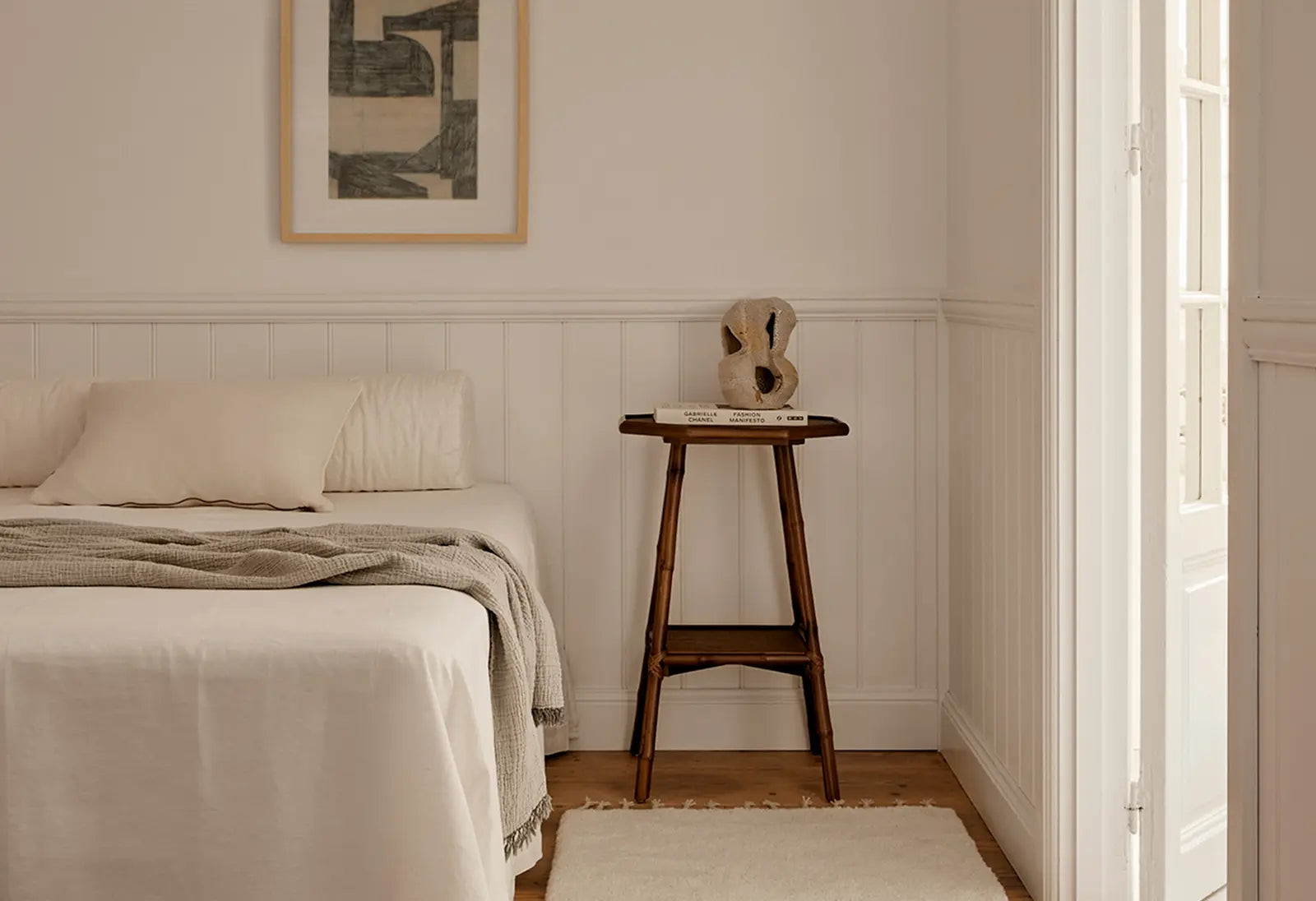 Petra Nook Rug | Blanc