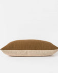 Amano Linen Blend Pillow | Bronze + Natural