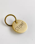 STOWE | Vintage Brass Keychain