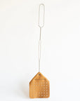 Leather Fly Swatter | Camel