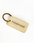 FARMHOUSE | Vintage Brass Keychain