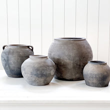 Load image into Gallery viewer, Washed Black Ceramic Vessel | Medium
