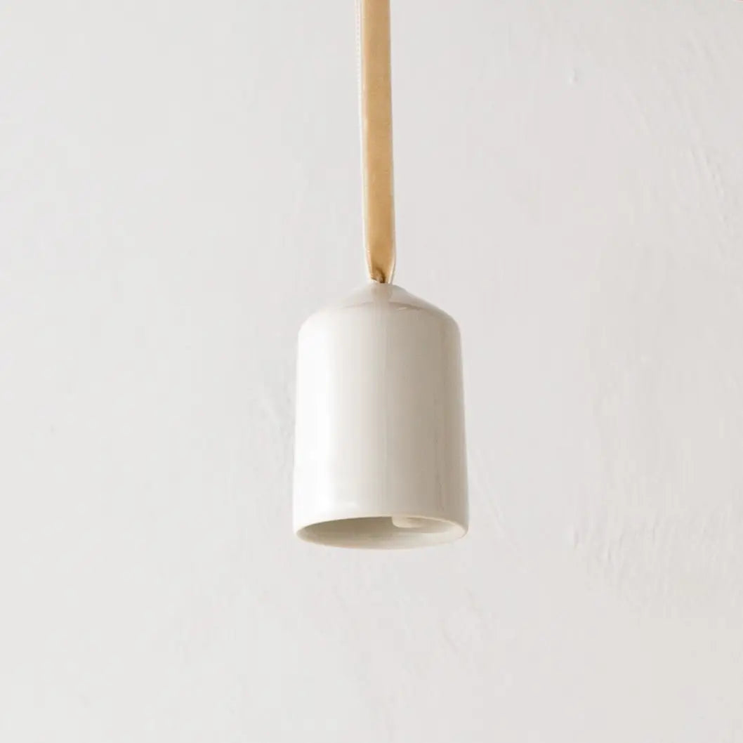 Handcrafted Ceramic Bell | Ivory