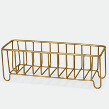 Load image into Gallery viewer, Brass Slender Wire Basket
