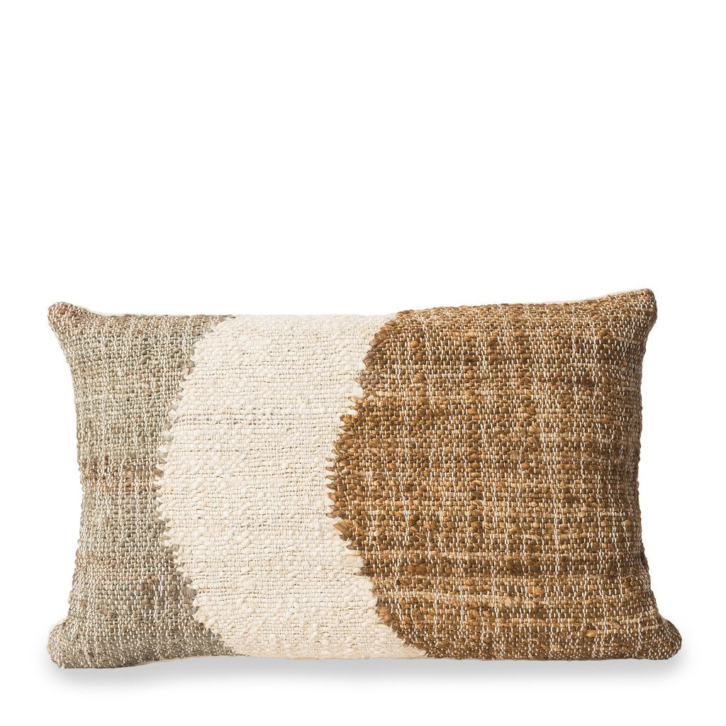 Shoal Handwoven Pillow | Bronze & Multi