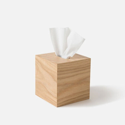 Oak Tissue Box | Natural