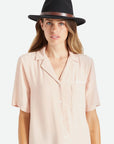 Messer Fedora Hat | Black with Brown Leather Band