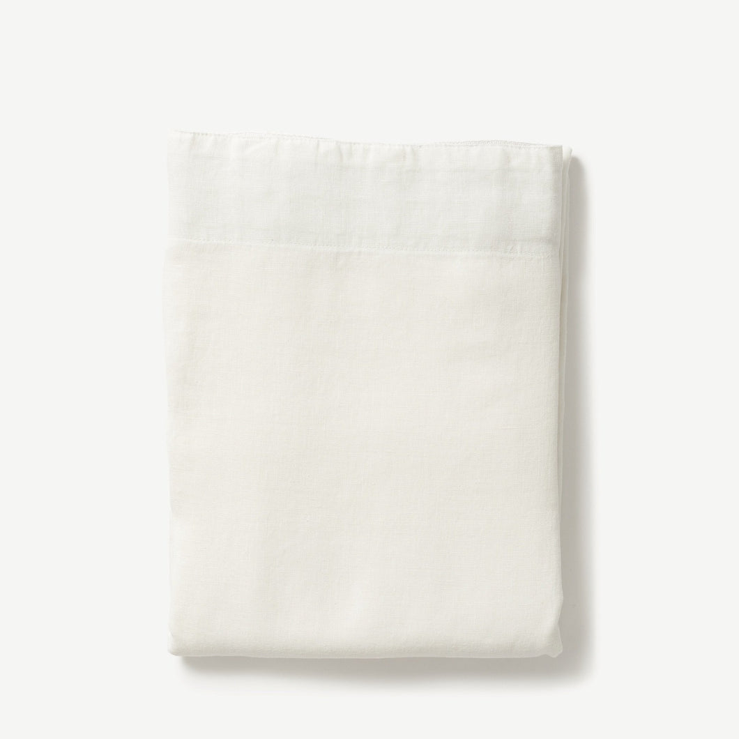 Washed Linen Curtain | White